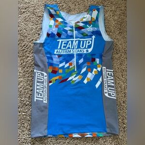 Men’s Triathlon Tank Autism Speaks Medium